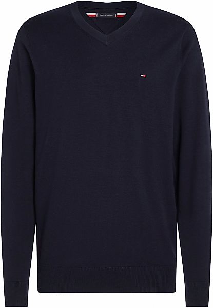 Tommy Hilfiger Big & Tall V-Ausschnitt-Pullover "BT-WCC ESSENTIAL V NECK-B" günstig online kaufen