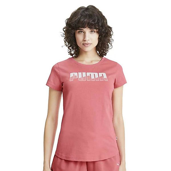 Puma Rebel Graphic Kurzarm T-shirt L Bubblegum günstig online kaufen