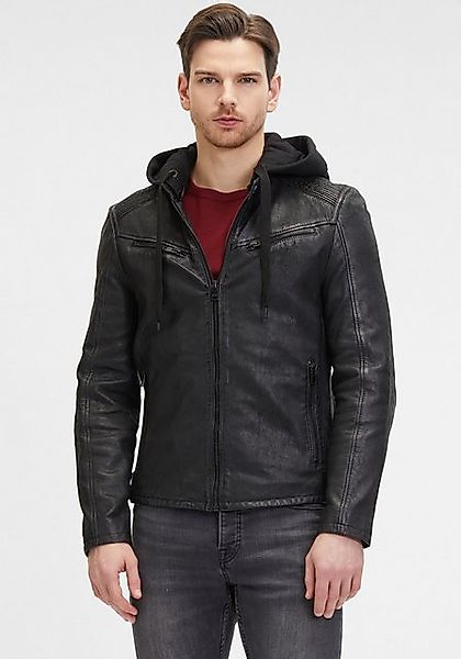 Mauritius Lederjacke G2MNeiko SF mit Reißverschluss, Ziersteppung günstig online kaufen