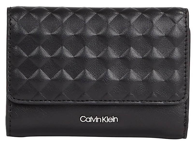Calvin Klein Geldbörse "CALVIN MINI QUILT SMALL TRIFOLD", Geldbeutel Portem günstig online kaufen