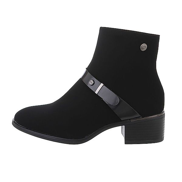 Ital-Design Damen Elegant Stiefelette Blockabsatz Klassische günstig online kaufen