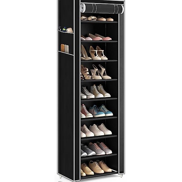 autolock Schuhregal 10-stufiges Schuhregal Organizer,Schuhregal mit günstig online kaufen