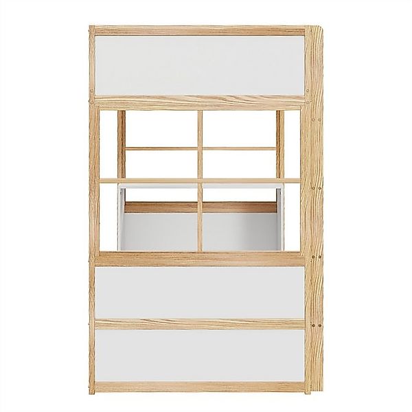 GarveeMore Kinderbett Kinder Loft Bett, 90x200Cm Kinderbett, Einzelbett günstig online kaufen