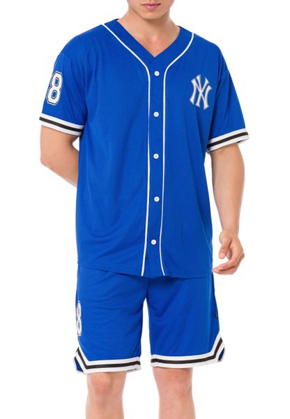 RedBridge Jogginganzug Baseball-Set mit Knopfleiste – günstig online kaufen