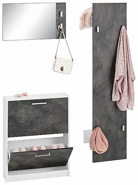 Paroli Garderoben-Set »Susa«, (Set, 3 St.) günstig online kaufen