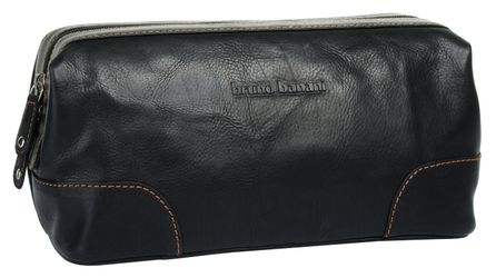 Bruno Banani Kulturbeutel, echt Leder günstig online kaufen