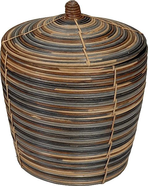 Krines Home Aufbewahrungskorb Mehrfarbiger Flechtkorb Aufbewahrungskorb günstig online kaufen
