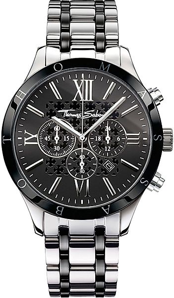 THOMAS SABO Chronograph REBEL URBAN WA0139-222-203-43 günstig online kaufen