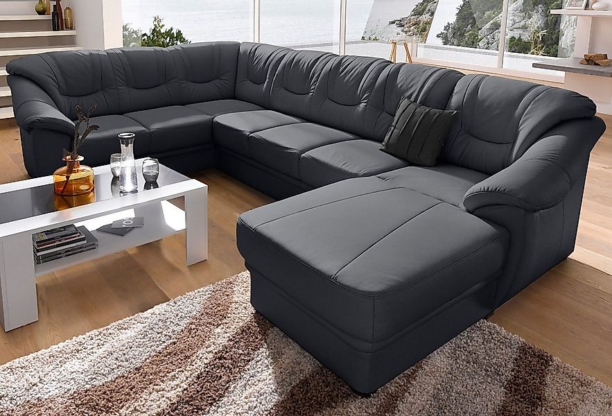 sit&more Wohnlandschaft "Savona U-Form, B: 320 cm" optional Bettfunktion, F günstig online kaufen