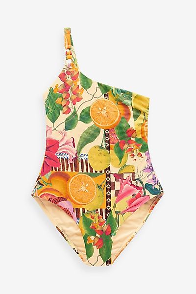 Next Badeanzug Bauchformender One-Shoulder-Badeanzug (1-St) günstig online kaufen