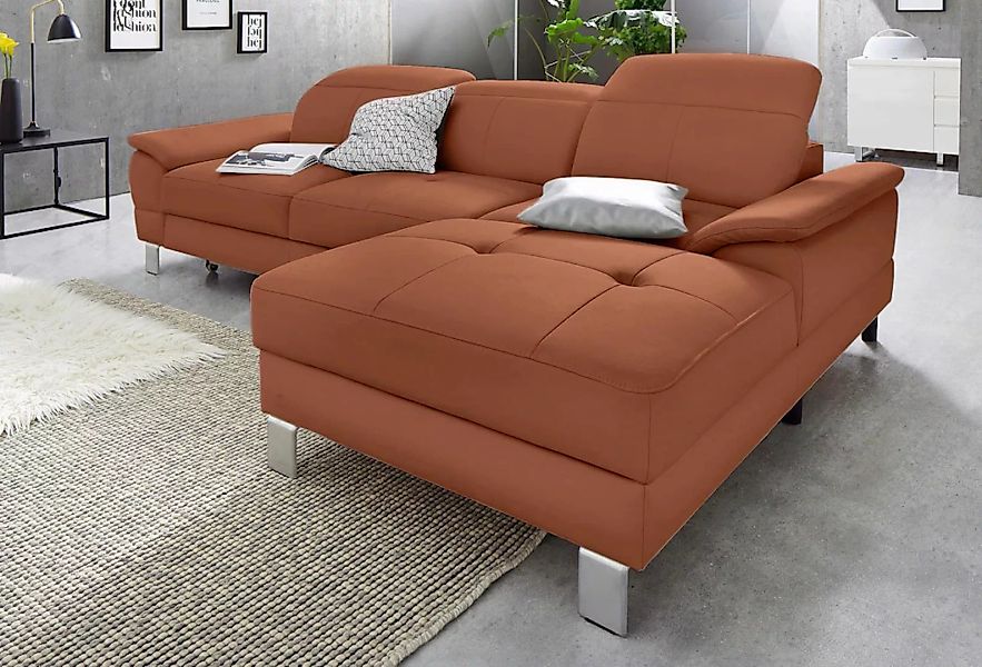 exxpo - sofa fashion Ecksofa »Mantua 2, L-Form« günstig online kaufen