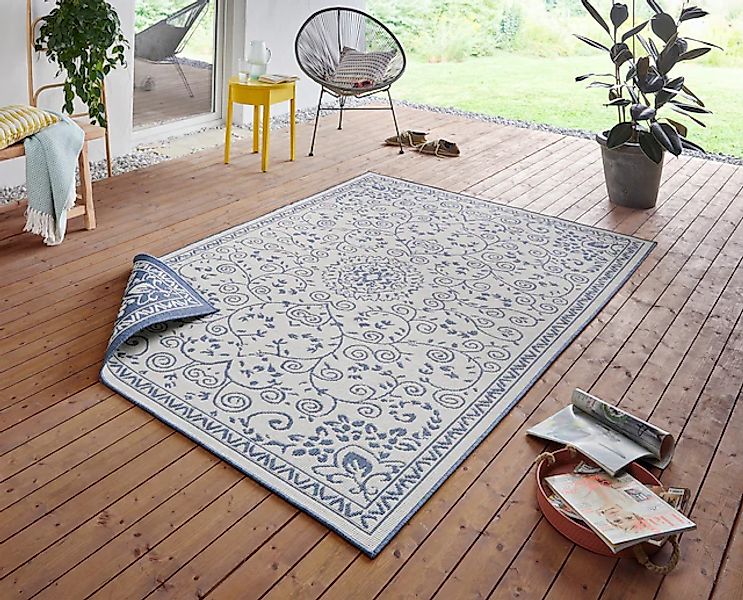 HANSE Home Teppich »LEYTE Wendeteppich«, rechteckig, 5 mm Höhe, In-& Outdoo günstig online kaufen