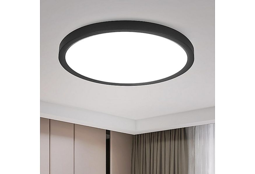 Nettlife LED Panel Kaltweiß Ø22cm Schlafzimmer Deckenleuchte, LED fest inte günstig online kaufen