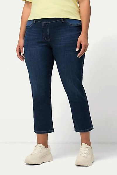 Ulla Popken 5-Pocket-Jeans 7/8-Jeans Sienna schmales Bein Komfortbund günstig online kaufen