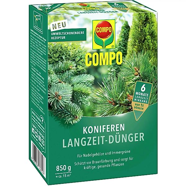 Compo Koniferen Langzeit-Dünger 850 g günstig online kaufen