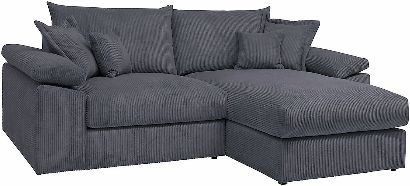 Home affaire Ecksofa »Soft&Cosy XL L-Form - Breite 246 cm«, Mega-Sofa, in C günstig online kaufen