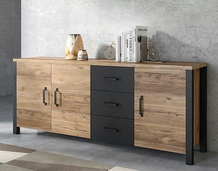 Home affaire Sideboard "Olin WM", Breite 192 cm günstig online kaufen