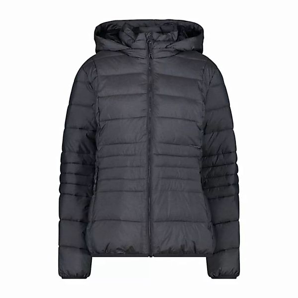 CMP Winterjacke Woman Jacket snaps Hood graphite melange günstig online kaufen
