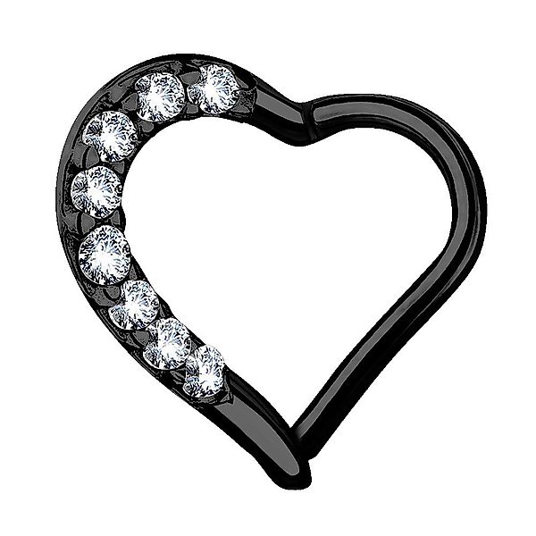 Taffstyle Augenbrauenpiercing Ohrpiercing Herz Helix Tragus günstig online kaufen