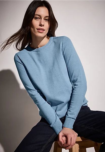 Pullover mit Mesh-Detail günstig online kaufen