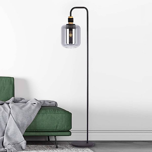 NOWA Stehlampe »ANDO«, Leuchtmittel E27   ohne Leuchtmittel, Fußtrittschalt günstig online kaufen