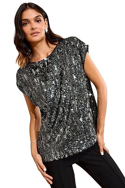 Friends Like These Paillettenshirt Friends Like These Paillettenbluse, Regu günstig online kaufen