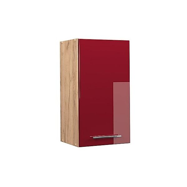 Vicco Hängeschrank Fame-Line, Bordeaux Hochglanz/Goldkraft Eiche, günstig online kaufen