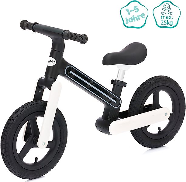 Fillikid Laufrad Balance Bike Flash schwarz, günstig online kaufen