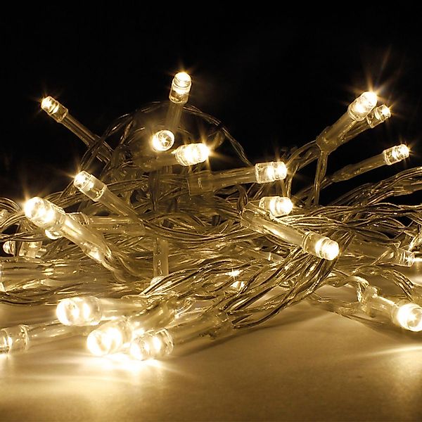 Mojawo Lichtervorhang 10er LED Outdoor Lichterkette günstig online kaufen