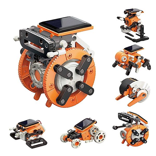 ZEUOPQ Lernspielzeug Solarroboter-Bausatz 7 in 1 günstig online kaufen