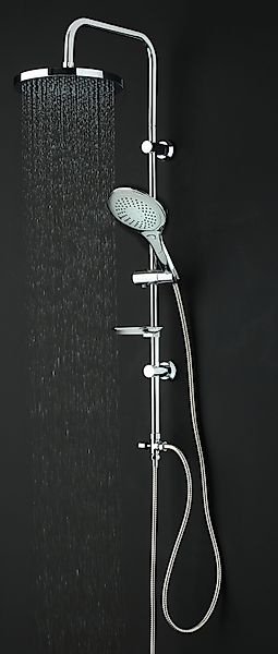 welltime Stangenbrause-Set Lina, Höhe 105 cm, günstig online kaufen