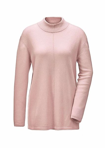 GOLDNER Strickpullover "Kuschelweicher Kaschmirpullover mit Kragen" Dekorat günstig online kaufen