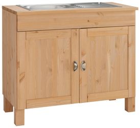 Home affaire Spülenschrank "Oslo" 100 cm breit, in 2 Tiefen, inklusive Einb günstig online kaufen