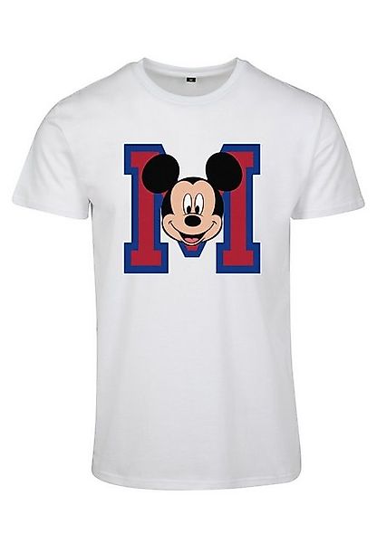 Merchcode T-Shirt Merchcode Herren Mickey Mouse M Face (1-tlg) günstig online kaufen