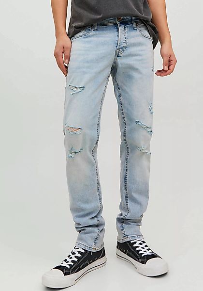 Jack & Jones Herren Jeans JJIGLENN JJORIGINAL AM 862 - Slim Fit - Grrau - G günstig online kaufen