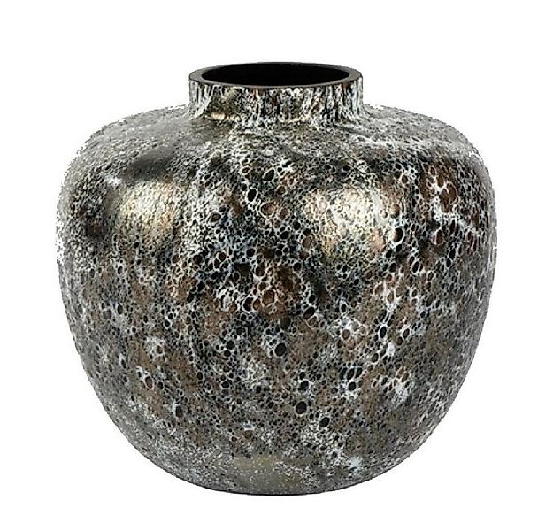 Lambert Dekovase Vase Paomo Weiß Schwarz Kupfer (21cm) günstig online kaufen