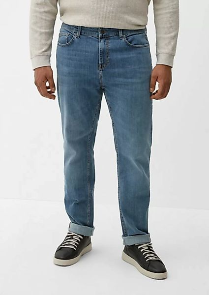 s.Oliver Stoffhose Jeans Casby / Relaxed Fit / Mid Rise / Straight Leg günstig online kaufen