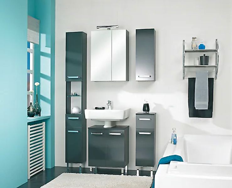 Saphir Badmöbel-Set »Quickset 311 5-teilig, Waschbeckenunterschrank und LED günstig online kaufen