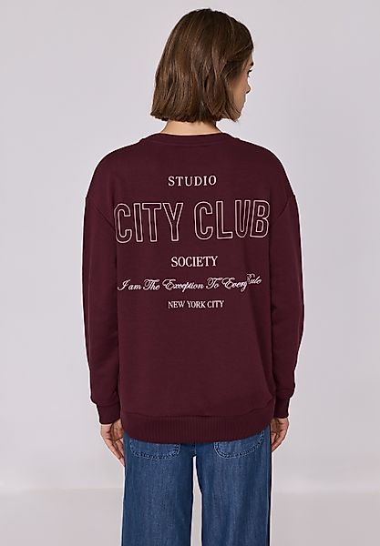 STREET ONE STUDIO Sweatshirt, im soften Baumwoll-Mix günstig online kaufen