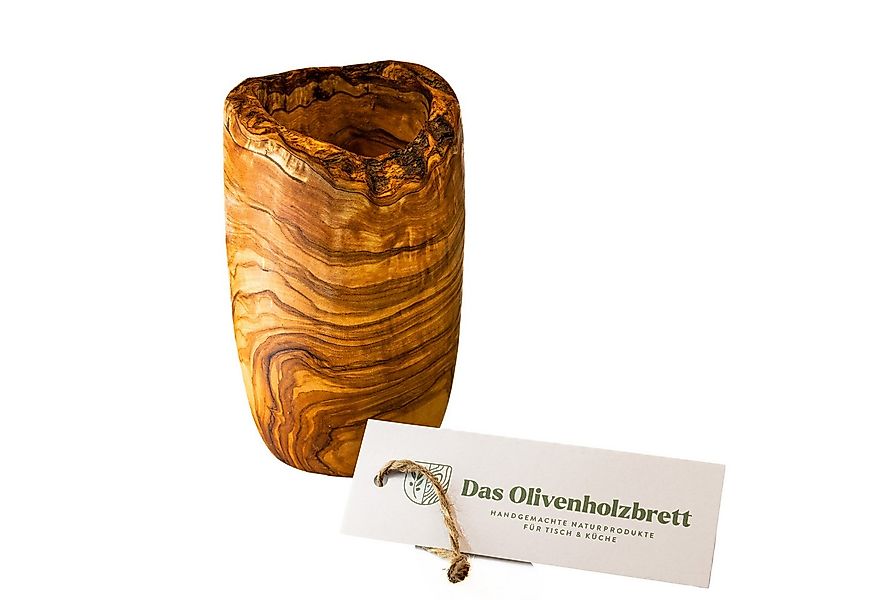 dasOlivenholzbrett Besteckhalter Köcher aus Olivenholz im Naturschnitt (ohn günstig online kaufen