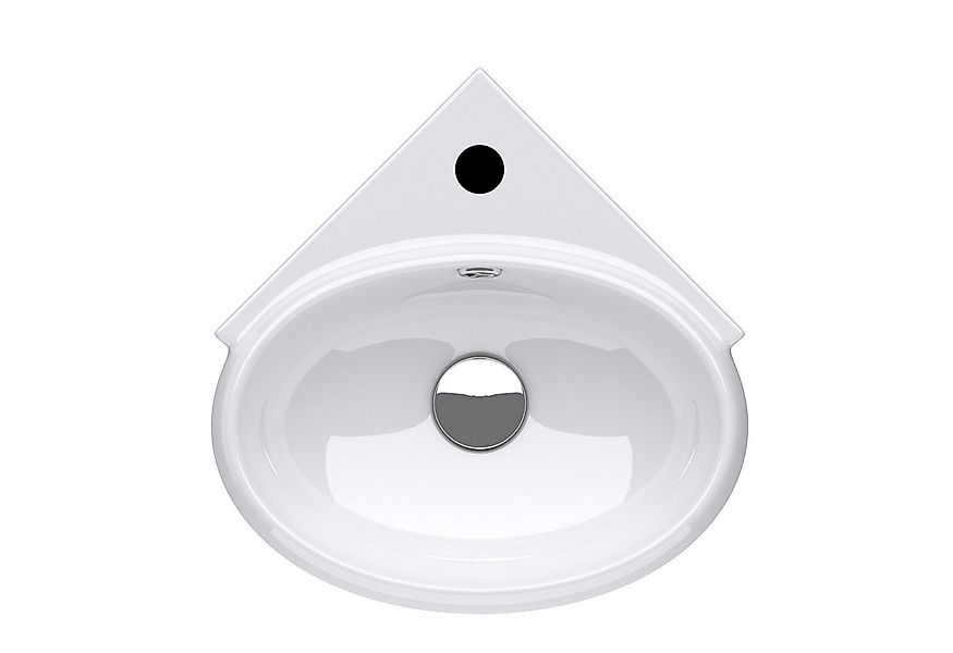 doporro Waschbecken Aufsatzwaschbecken Brüssel002 Eckwaschbecken Keramik Ha günstig online kaufen