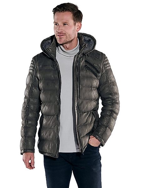 Engbers Lederjacke Herren Lederjacke, Schwarzbraun günstig online kaufen