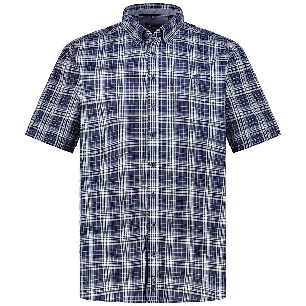 CASA MODA Freizeithemd aus Baumwolle Farbe blau Größe: XXL günstig online kaufen