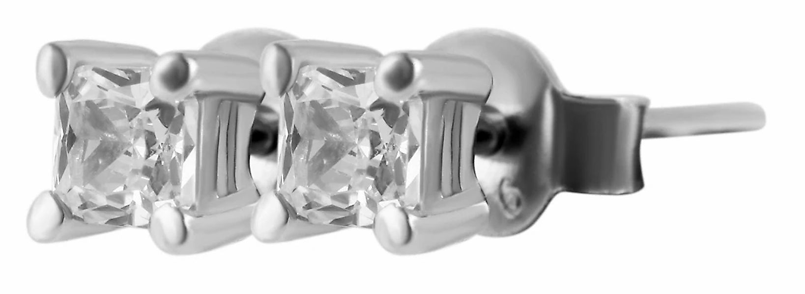 Adelia´s Paar Ohrhänger "Damen Ohrringe – Ohrstecker aus 925 Silber mit Zir günstig online kaufen