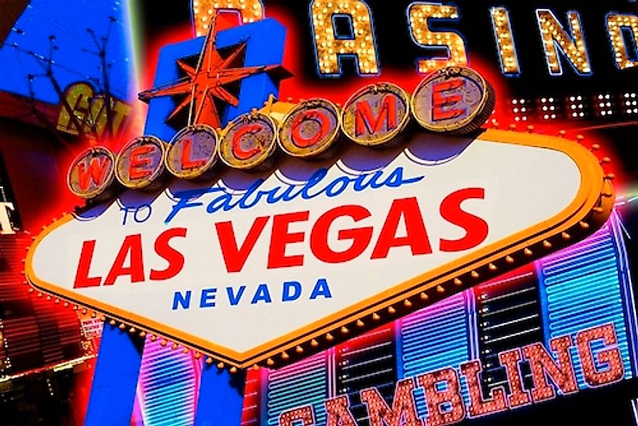 Papermoon Fototapete »Las Vegas« glatt günstig online kaufen