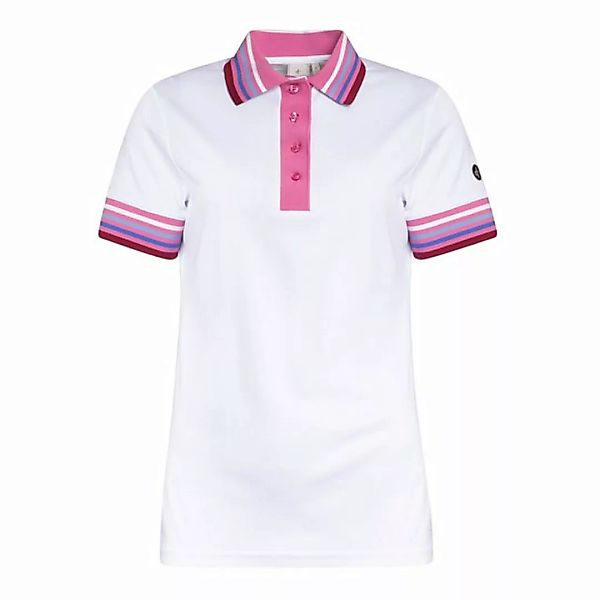 CROSS Poloshirt Cross Stripe Polo White günstig online kaufen