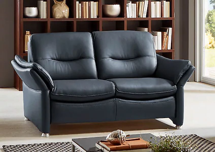 HUKLA 2-Sitzer »HU-SF15058 Ledersofa, Breite 164 cm« hochwertiges Glattlede günstig online kaufen
