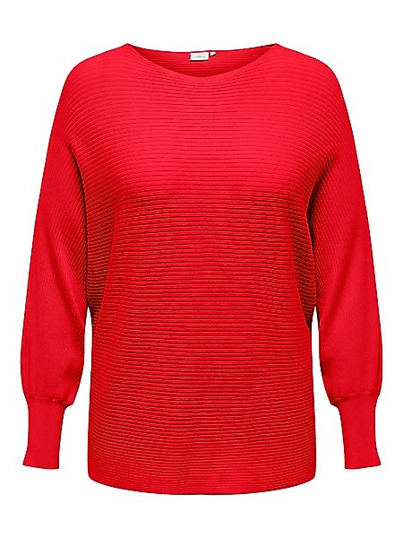 ONLY CARMAKOMA Strickpullover "CARNEW ADALINE LIFE L/S PULLOVER KNT" Viskos günstig online kaufen
