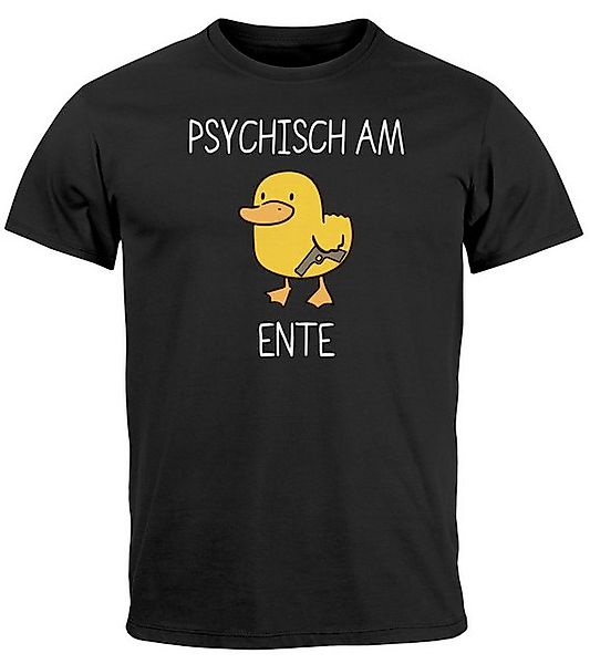 MoonWorks Print-Shirt Herren T-Shirt Psychisch am günstig online kaufen