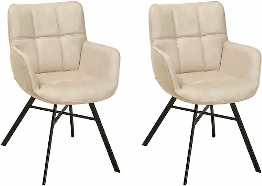 OMG Design Armlehnstuhl »Marcon« (Set) 2 Stk.Esszimmerstuhl, pflegeleichter günstig online kaufen